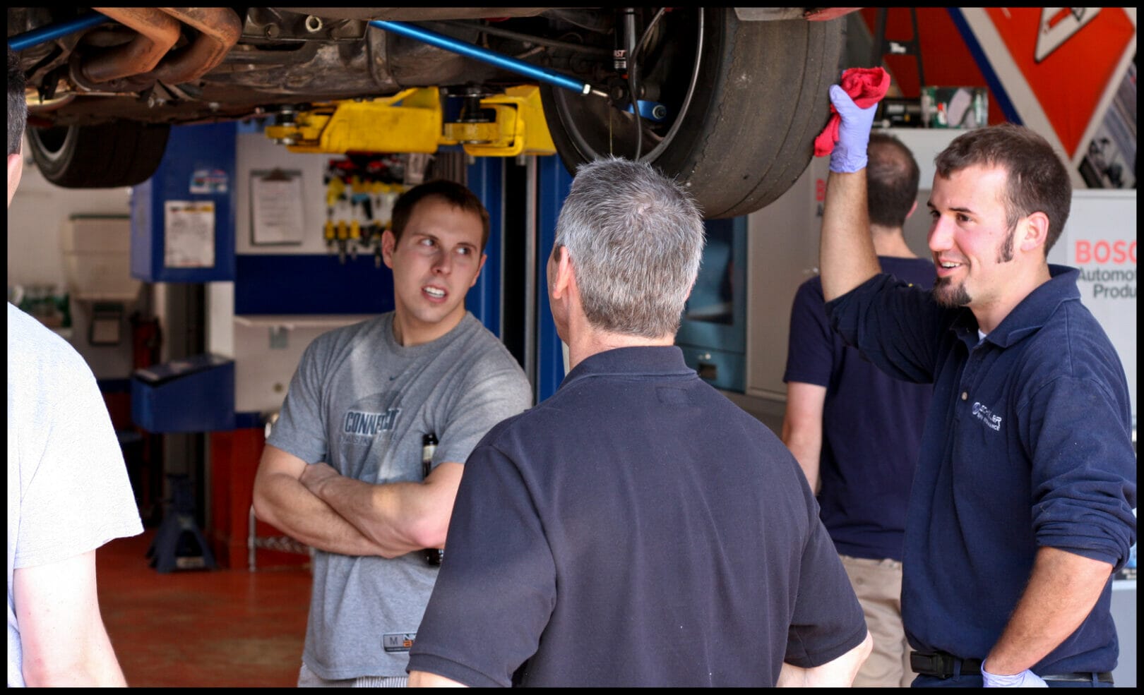 Bmw mechanic outlet shirt